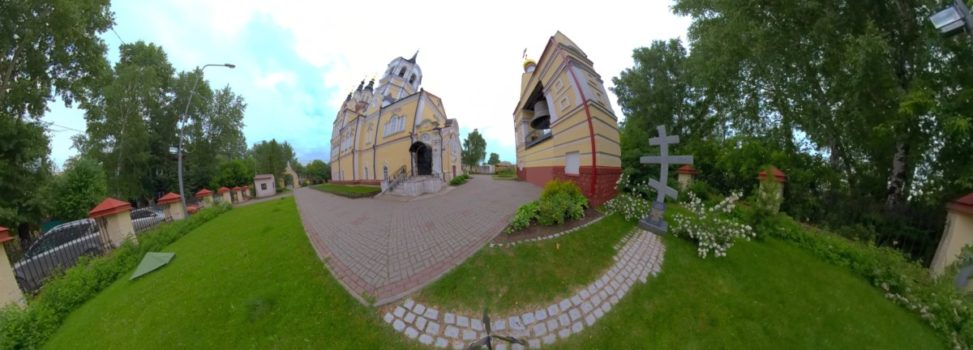 Воскресенской церкви г. Томска